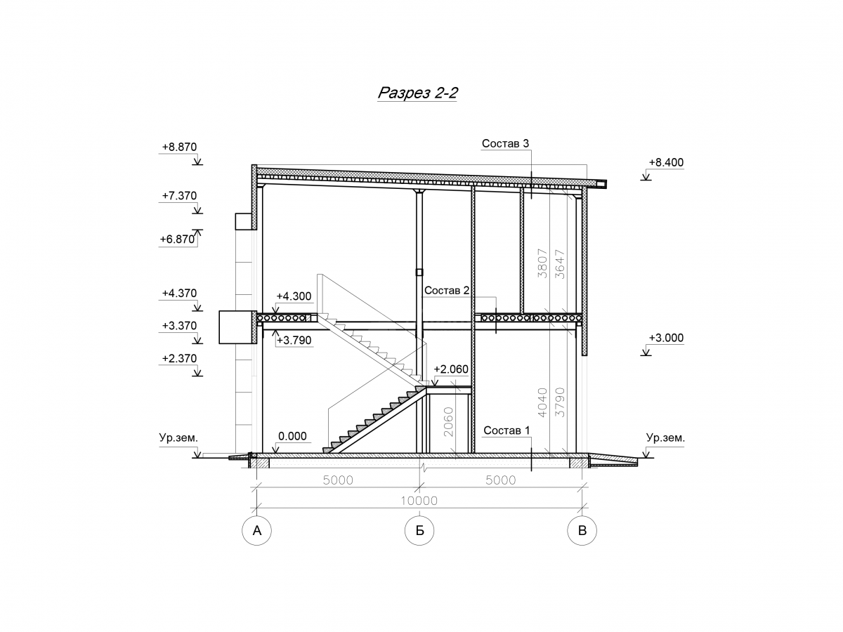 Планировка Офис из сэндвич-панелей -  фото 11