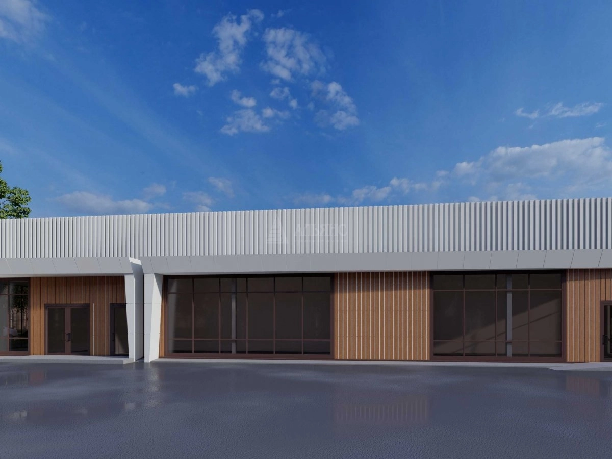 3D визуализация торгово-развлекательный центр из сэндвич панелей - фото 5